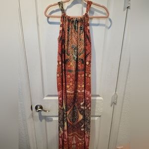 Bohemian Maxi Dress in Multicolor